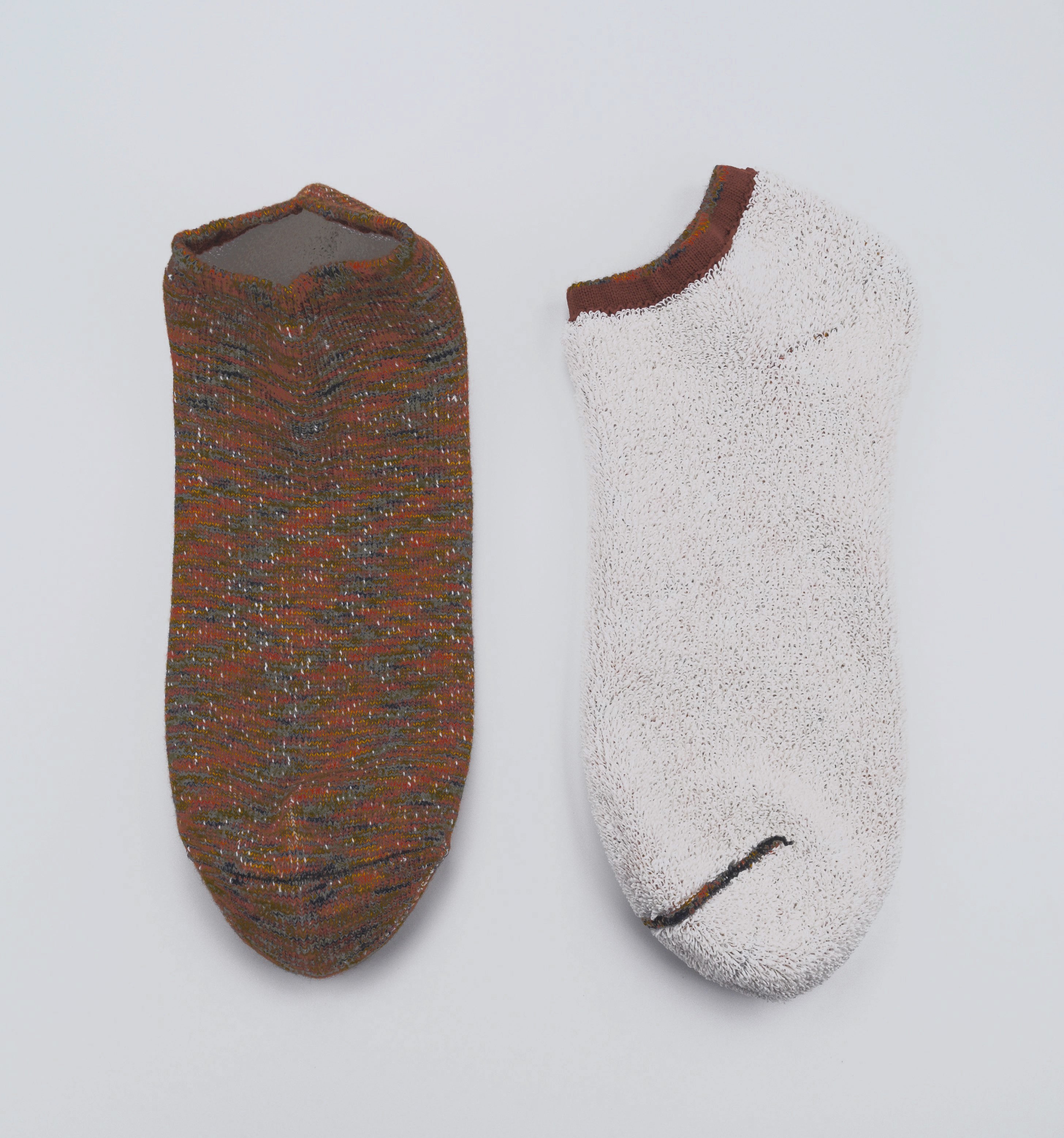 ROTOTOwashi pile short socks savannah/multi coloured