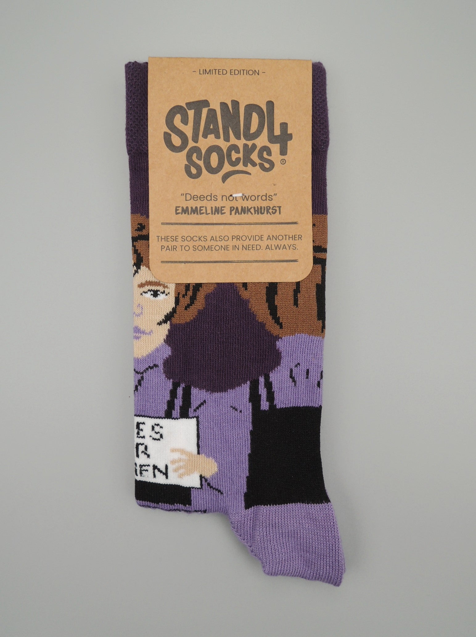 Stand4 Sockscotton crew sockDolly Parton – Mary Queen of Socks