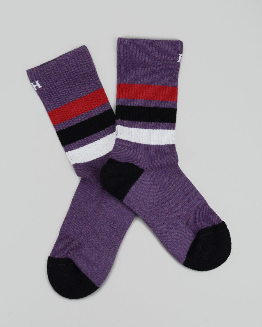 Peper Harow<p>organic sport<p>cotton crew socks<p>mauve