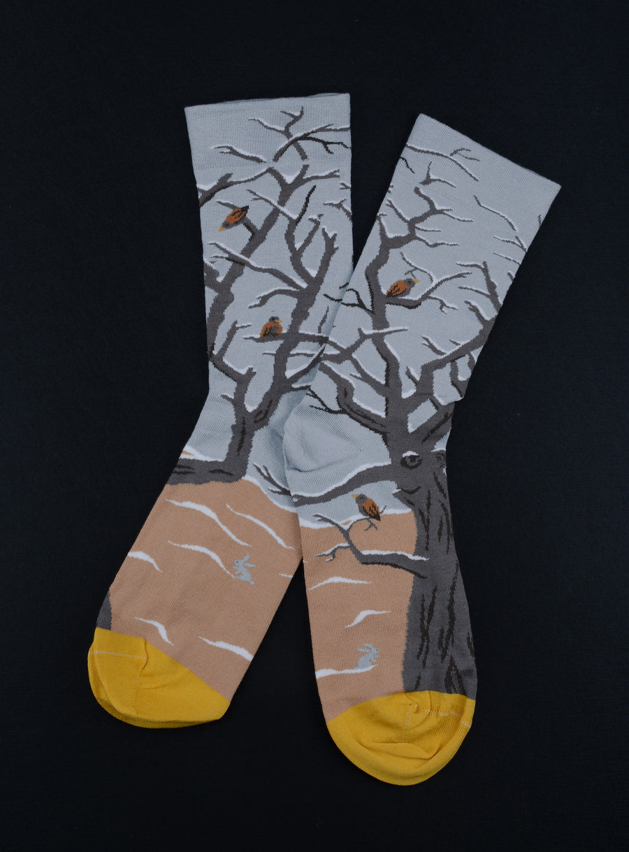 Bonne Maison<p>rain tree<p>cotton crew socks