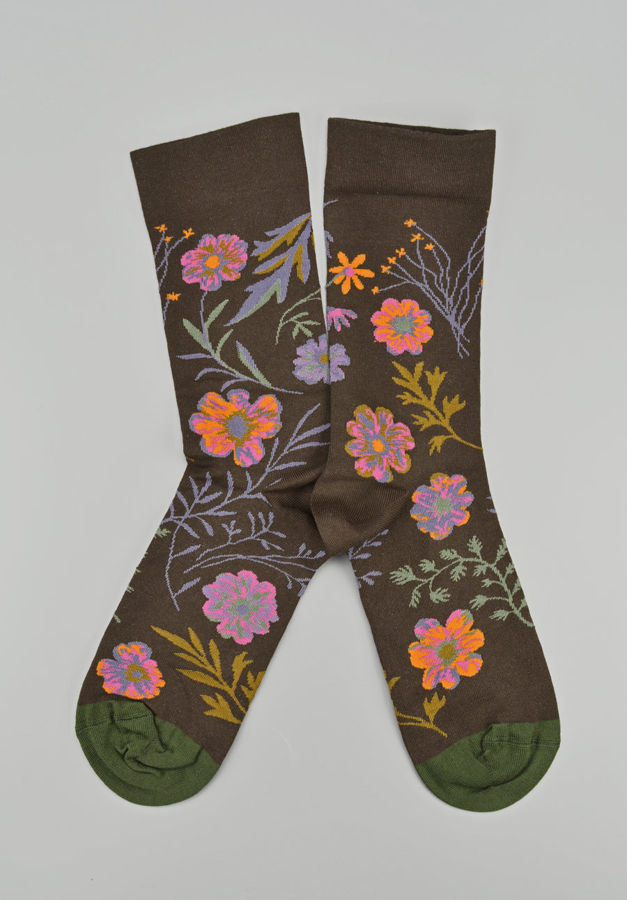 Bonne Maison<p>herbanium<p>crew cotton socks