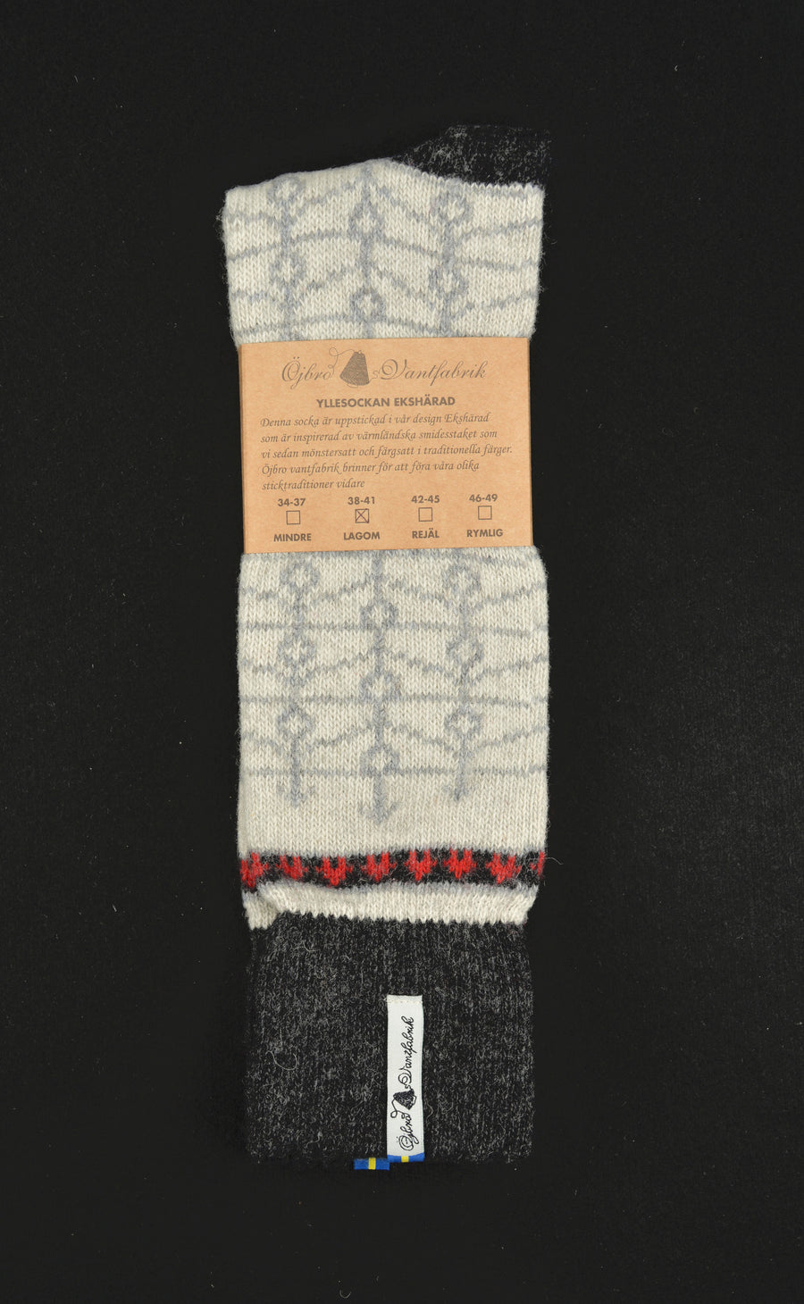 Ojbro<p>eksharad kalk<p>wool long sock<p>off white