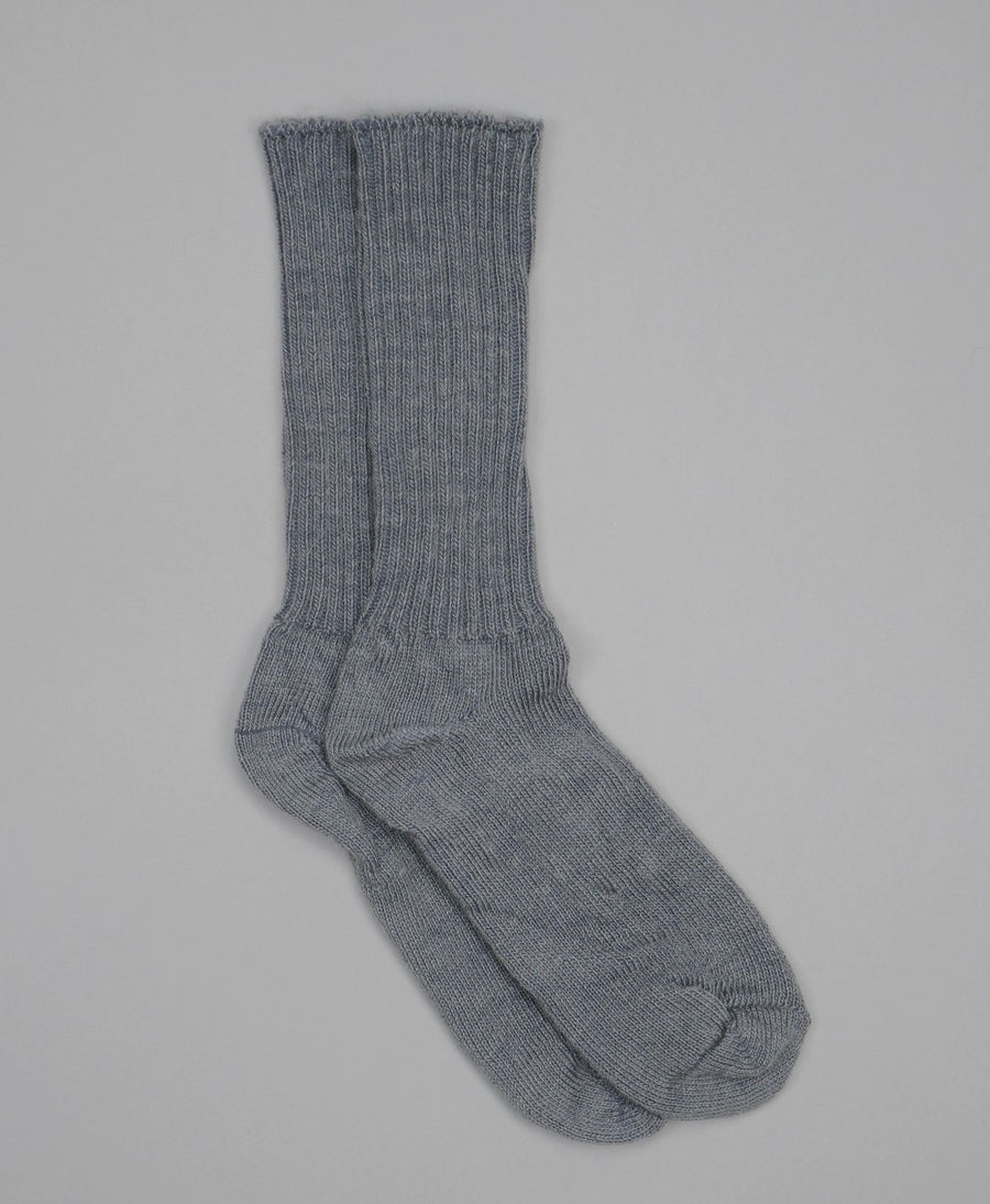 Mary Queen of Socks<p>Sussex loose top<p>mohair crew socks<p>grey